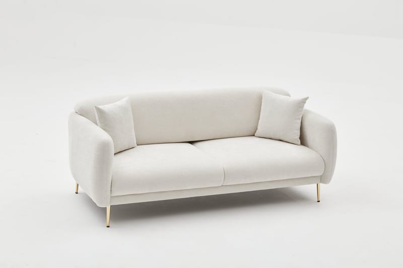 Devika Sovesofa 3-seter - Lys beige - Møbler - Sofaer - Sovesofaer