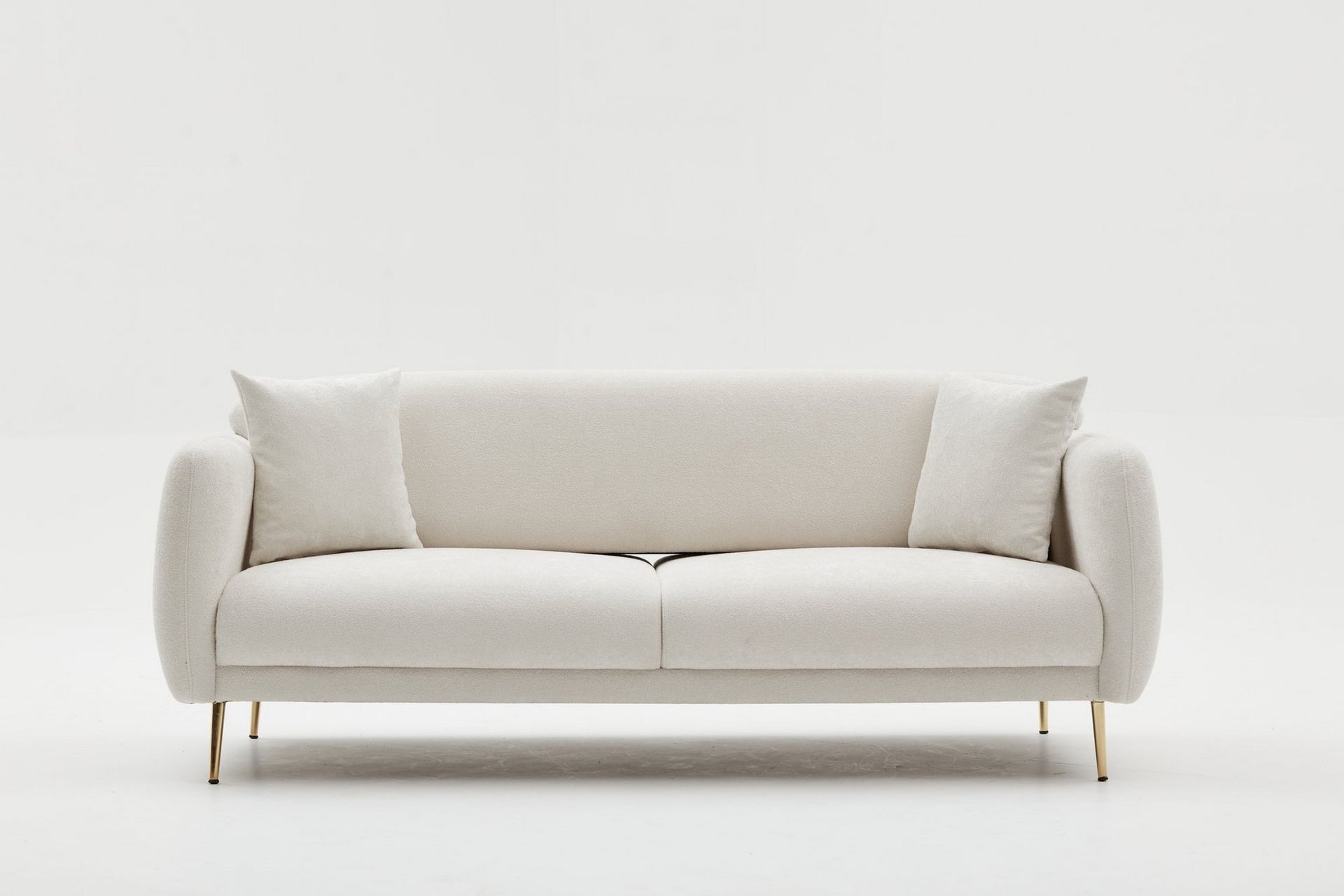 Devika Sovesofa 3-seter - Lys beige - Møbler - Sofaer - Sovesofaer