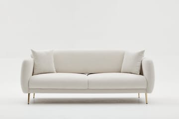 Devika Sovesofa 3-seter - Lys beige - Møbler - Sofaer - Sovesofaer