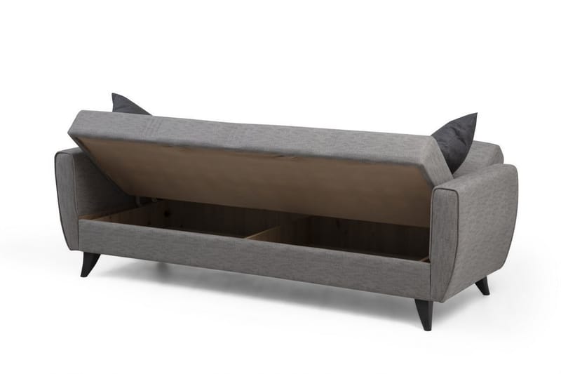 Dewan Sovesofa 3-seter - Lys grå - Møbler - Sofaer - Sovesofaer