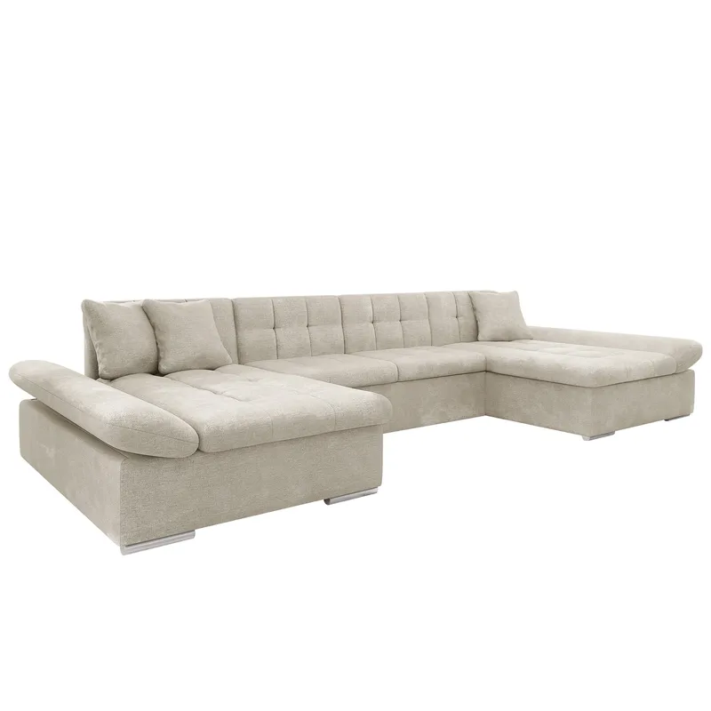 Dewitt 5-seters U-formet Sovesofa, Beige