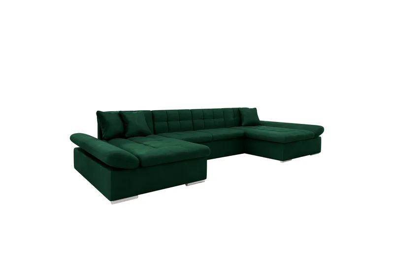 Dewitt Sovesofa Dubbeldivan 5-sits - Grønn - Møbler - Sofaer - Sovesofaer