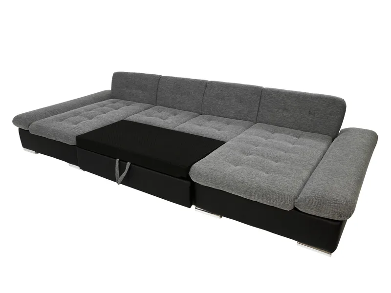 Dewitt Sovesofa med dobbel sjeselong 5-seter - Brun - Møbler - Sofaer - Sovesofaer