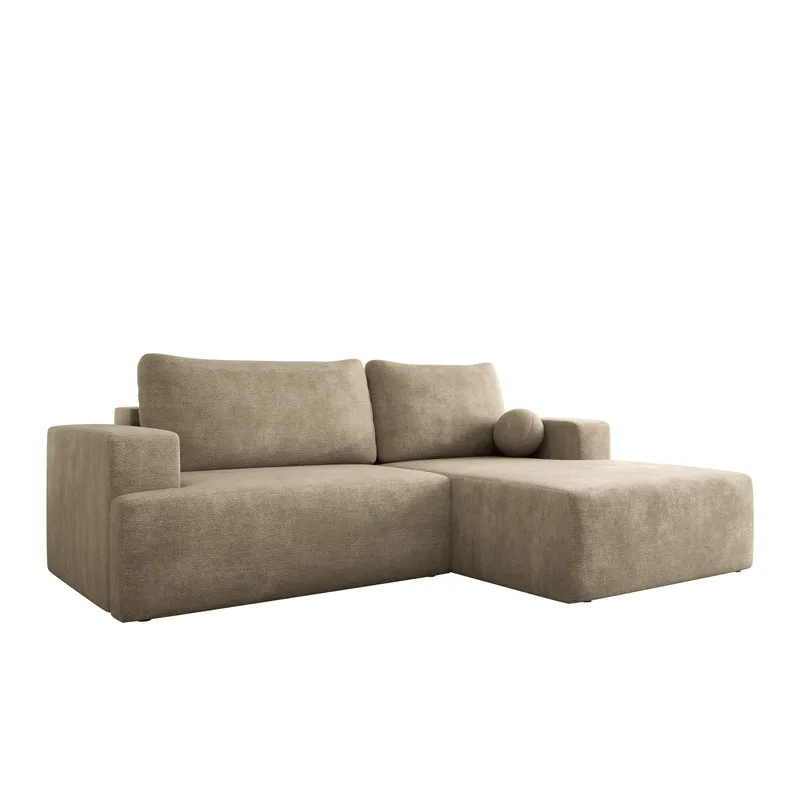 Deylor 3-seters sovesofa med divan, beige