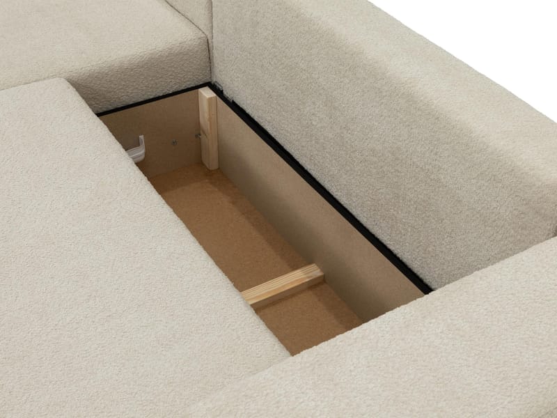 Deylor 3-seters sovesofa med divan - Møbler - Sofaer - Sovesofaer