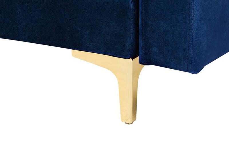 Divansovesofa ABERDEEN marineblå - Blå - Møbler - Sofaer - Sovesofaer