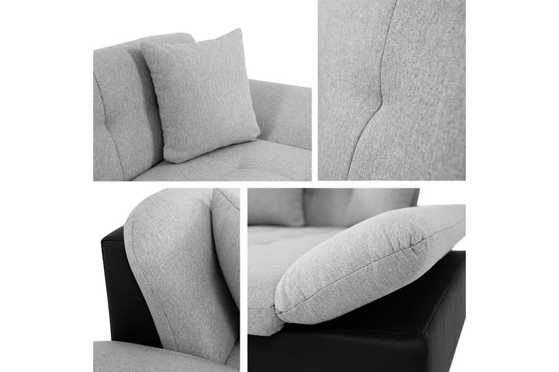 Djerra Sovesofa m. Divan L-formet - Sovesofaer - Sovesofa divan