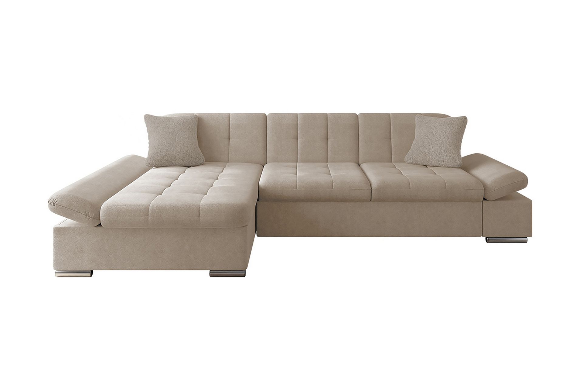Djerra Sovesofa m. Divan L-formet - Møbler - Sofaer - Sovesofaer