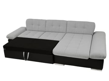 Djerra Sovesofa med sjeselong 3-seter - Brun - Møbler - Sofaer - Sovesofaer