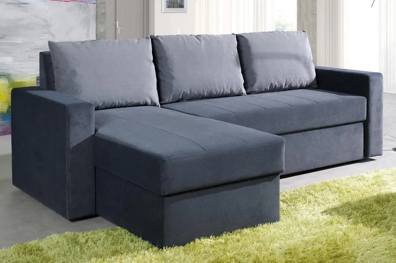 Domino Divansovesofa 234x156x82 cm - Møbler - Sofaer - Sovesofaer