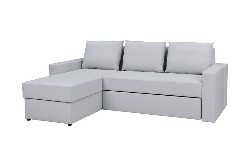 Domino Hjørnesofa - Grå - Møbler - Sofaer - Sovesofaer