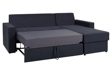 Domino Hjørnesofa - Grå - Møbler - Sofaer - Sovesofaer