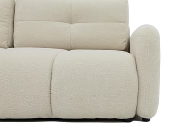 Durven 3-seter Sovesofa 160x200 cm med Oppbevaring i Bouclé - Beige - Møbler - Sofaer - Sovesofaer