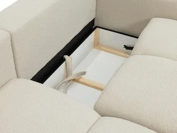 Durven Sovesofa 3-seter - Beige - Møbler - Sofaer - Sovesofaer
