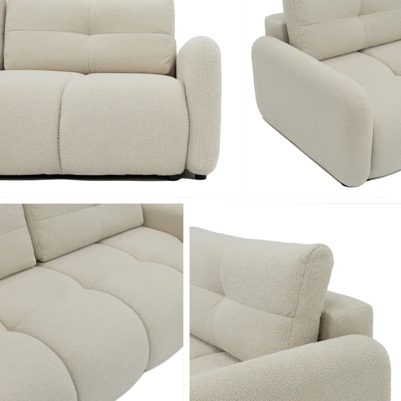 Durven Sovesofa 3-seter - Beige - Møbler - Sofaer - Sovesofaer