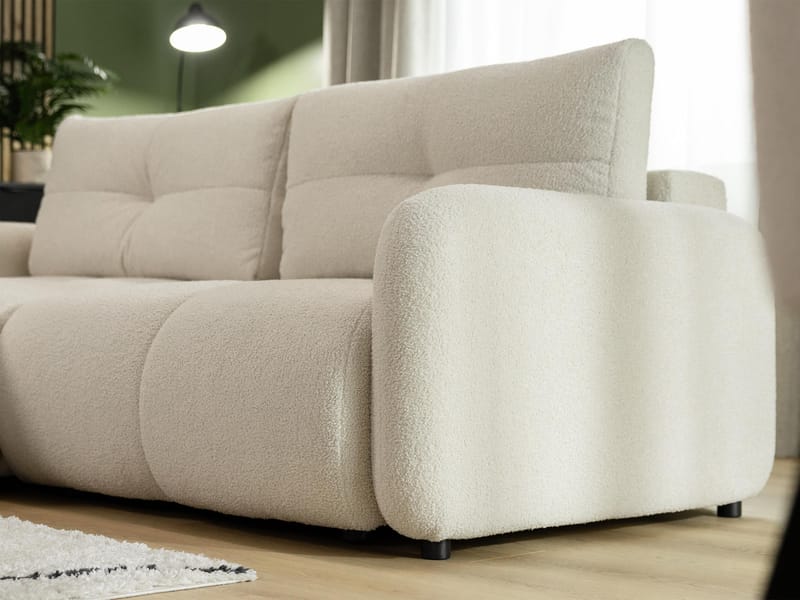 Durven Sovesofa 3-seter - Beige - Møbler - Sofaer - Sovesofaer