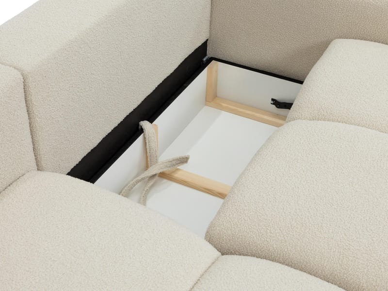 Durven Sovesofa 3-seter - Beige - Møbler - Sofaer - Sovesofaer