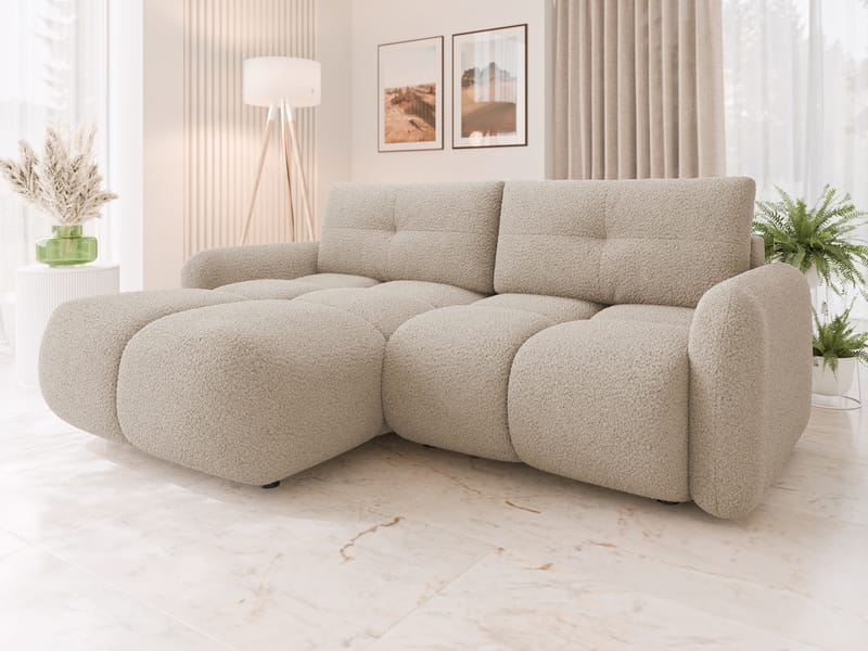 Durven Sovesofa 3-seter - Beige - Møbler - Sofaer - Sovesofaer