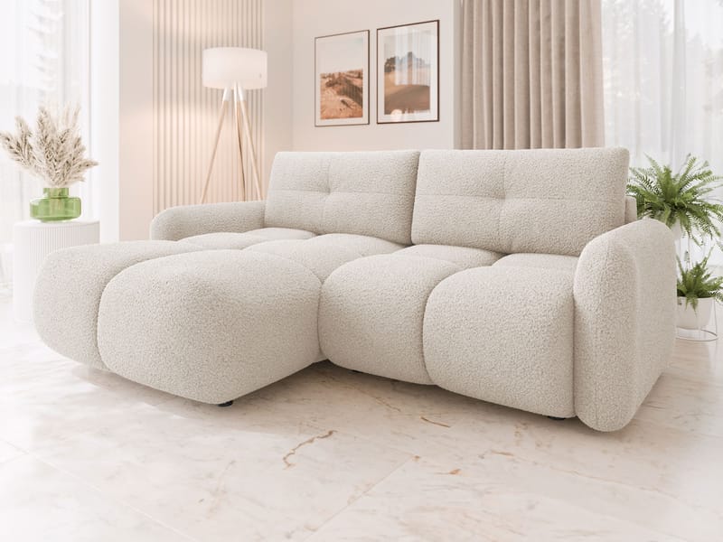 Durven Sovesofa 3-seter - Beige - Møbler - Sofaer - Sovesofaer