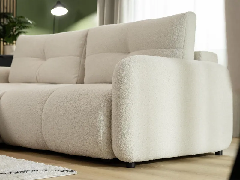 Durven Sovesofa 3-seter - Beige - Møbler - Sofaer - Sovesofaer