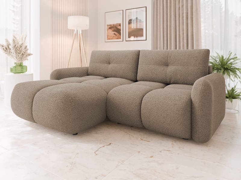 Durven Sovesofa 3-seter - Brun - Møbler - Sofaer - Sovesofaer