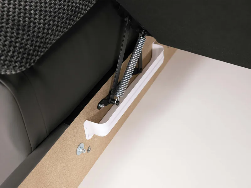 Dynir 5-seter Venstrevendt U-formet Sovesofa 125x290 cm med Oppbevaring i Stoff - Blå - Møbler - Sofaer - Sovesofaer