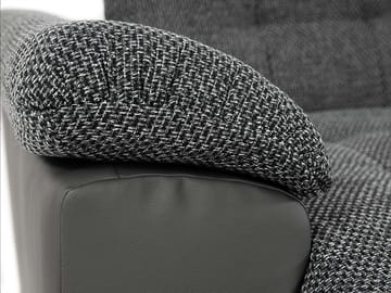 Dynir 6-seter Høyrevendt U-formet Sovesofa 125x290 cm med Oppbevaring i Stoff - Beige - Møbler - Sofaer - Sovesofaer