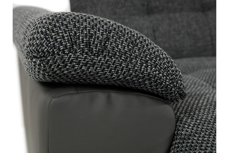 Dynir Hjørnesovesofa Divan med Oppbevaring Høyre - Hvit/Lysegrå - Møbler - Sofaer - Sovesofaer