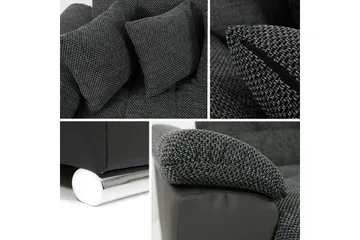 Dynir Sovesofa m. Divan og Sjeselong 4-seters - Rosa - Møbler - Sofaer - Sovesofaer