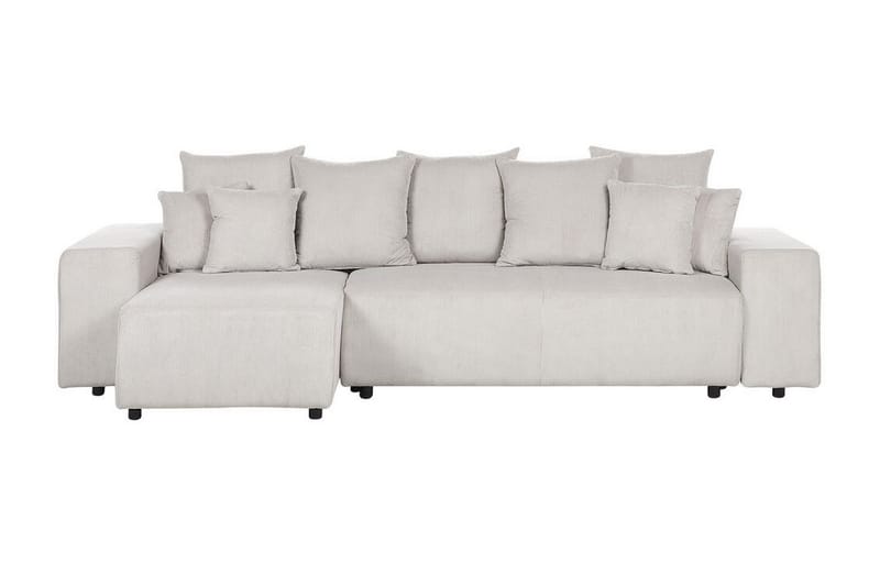 Dysis Hjørnesovesofa 3-seter - Beige/Svart - Møbler - Sofaer - Sovesofaer