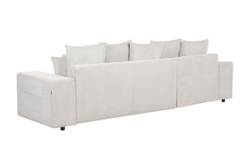 Dysis Hjørnesovesofa 3-seter - Beige/Svart - Møbler - Sofaer - Sovesofaer