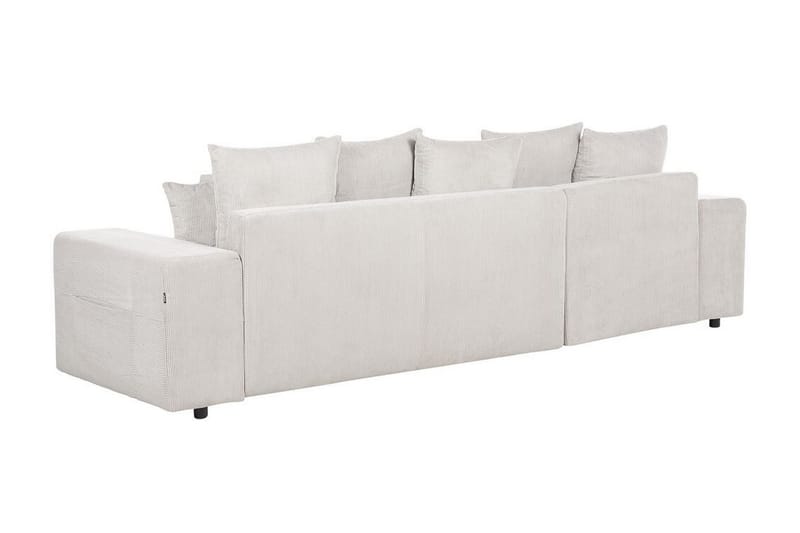 Dysis Hjørnesovesofa 3-seter - Beige/Svart - Møbler - Sofaer - Sovesofaer