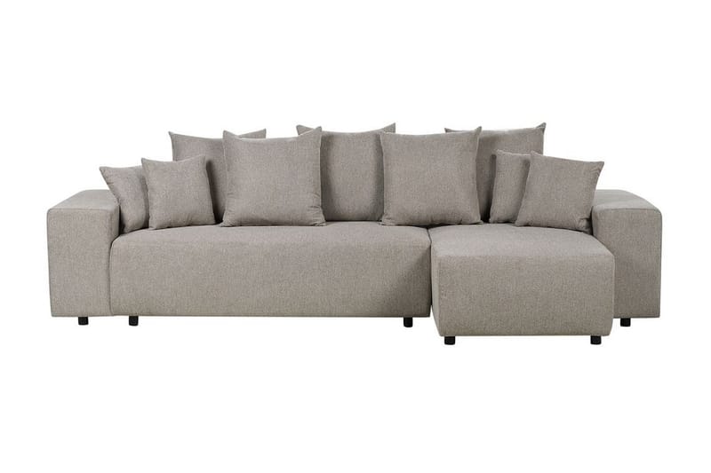 Dysis Hjørnesovesofa 3-seter - Brun/Svart - Møbler - Sofaer - Sovesofaer