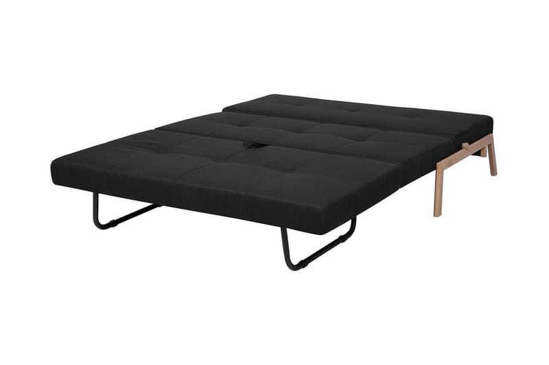 Edland Sovesofa 152 cm - Svart - Møbler - Sofaer - Sovesofaer