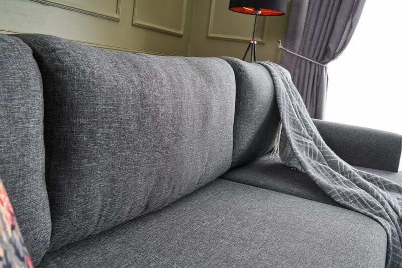 Efsunlu U-Sovesofa - Antrasitt/Svart - Møbler - Sofaer - Sovesofaer
