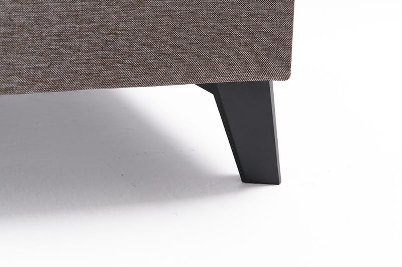 Efsunlu U-Sovesofa - Brun/Svart - Møbler - Sofaer - Sovesofaer