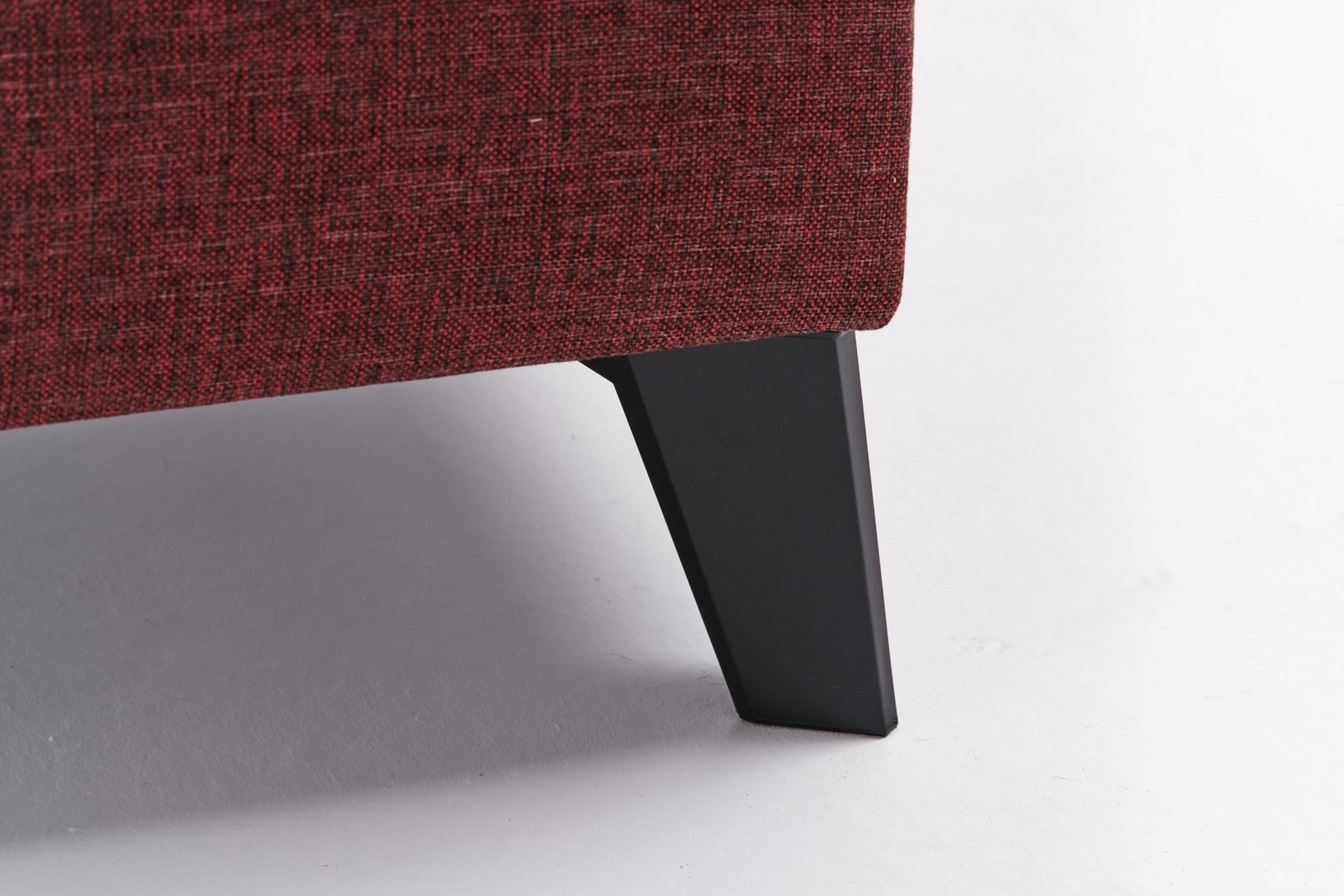 Efsunlu U-Sovesofa - Rød/Svart - Møbler - Sofaer - Sovesofaer