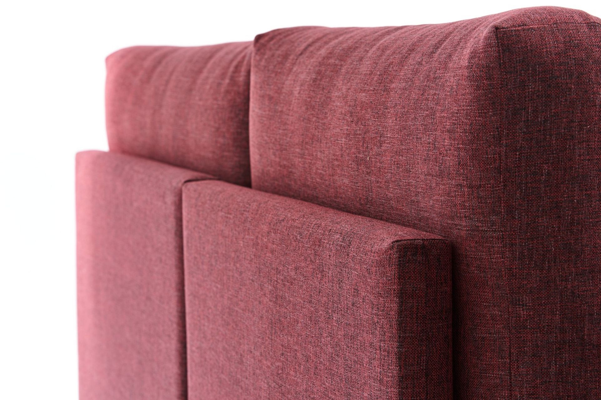 Efsunlu U-Sovesofa - Rød/Svart - Møbler - Sofaer - Sovesofaer