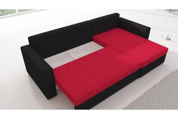 Eguino Sovesofa - Grå/Svart - Møbler - Sofaer - Sovesofaer