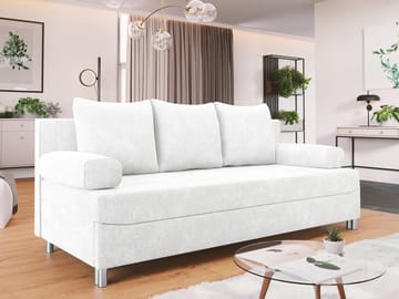 Eifion 3-seters sovesofa - hvit - Møbler - Sofaer - Sovesofaer