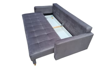 Eirado 3-seters Sovesofa - Grå - Møbler - Sofaer - Sovesofaer