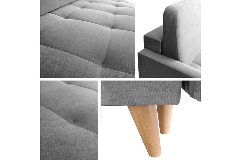 Eirado 3-seters Sovesofa - Grønn - Møbler - Sofaer - Sovesofaer