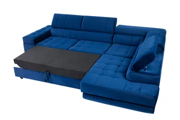 Elkind Hjørnesofa Høyre - Mørkegrønn - Møbler - Sofaer - Sovesofaer