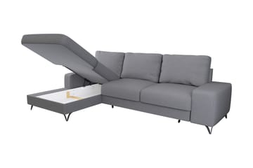 Emet Sovesofa med Divan 3-seter - Lys brun - Møbler - Sofaer - Sovesofaer