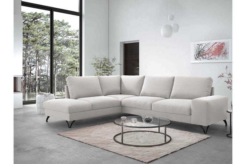 Emet Sovesofa med Sjeselong 4-seter - Brun - Møbler - Sofaer - Sovesofaer