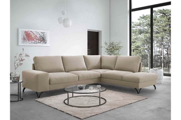 Emet Sovesofa med Sjeselong 4-seter - Hvit - Møbler - Sofaer - Sovesofaer