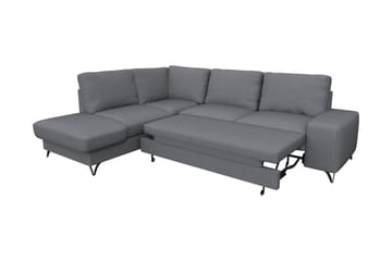 Emet Sovesofa med Sjeselong 4-seter - Lys brun - Møbler - Sofaer - Sovesofaer
