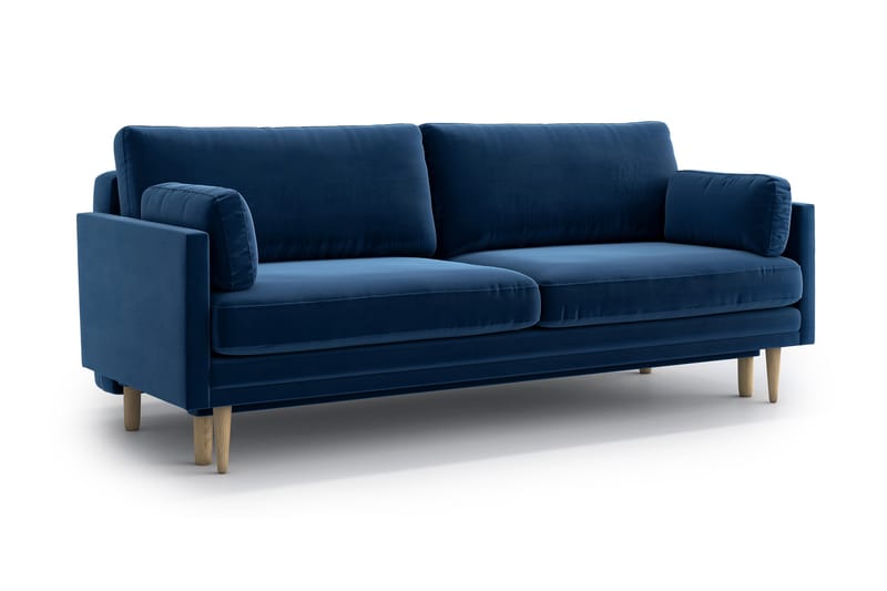 Emilly 3-seter Sovesofa - Blå - Møbler - Sofaer - Sovesofaer