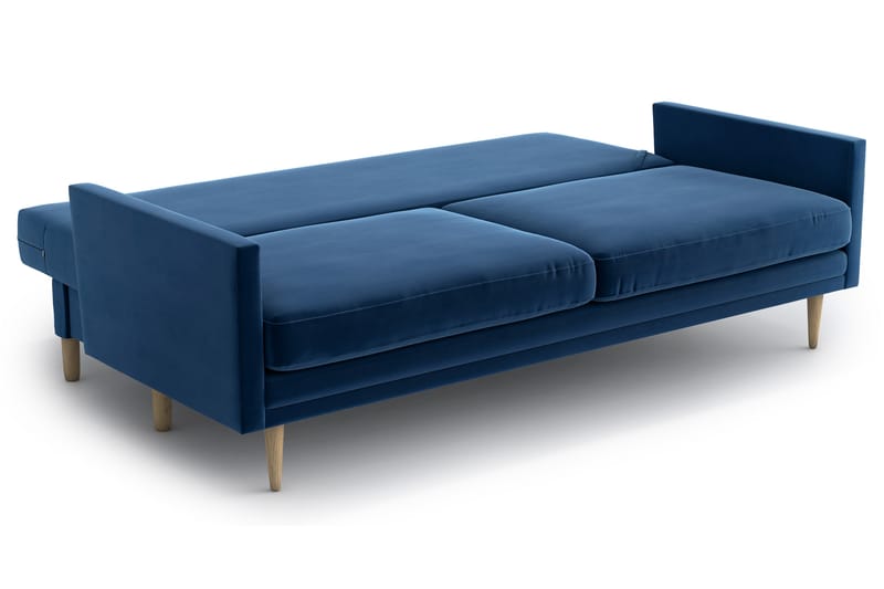 Emilly 3-seter Sovesofa - Blå - Møbler - Sofaer - Sovesofaer