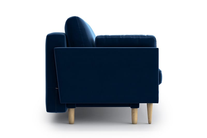 Emilly 3-seter Sovesofa - Blå - Møbler - Sofaer - Sovesofaer